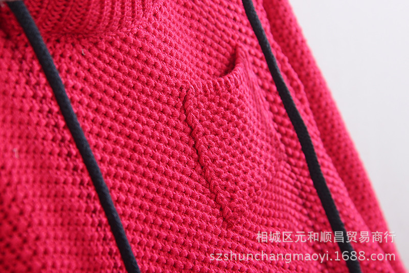 <em>童毛衣</em>-女童蝙蝠衫<em>款式</em>带帽纯棉毛衣 儿童毛衣