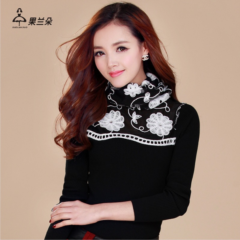 果兰朵 <em>欧洲站2013</em>新款<em>女装秋</em>冬装针织衫毛衣