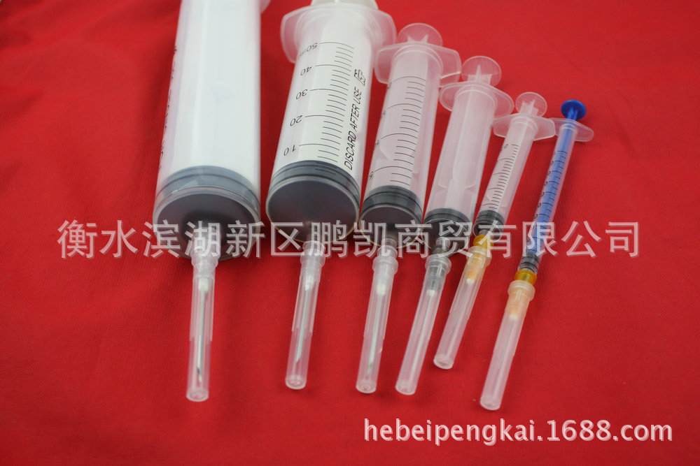 塑料针筒/针管/玻璃针管,注射器型号齐全1ml,2ml,2.5ml,3ml