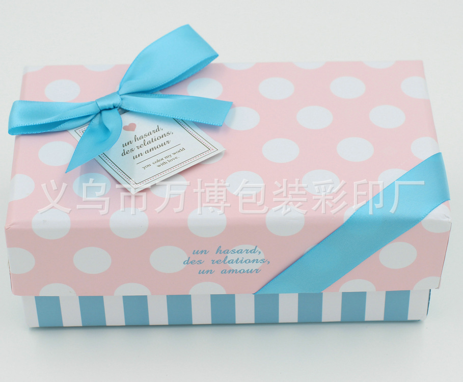 精美长方形包装盒 围巾丝巾饰品盒子生日礼盒 (2)