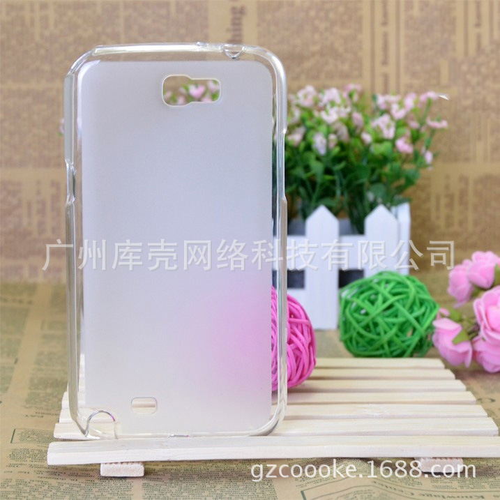 三星7100透明磨砂布丁套