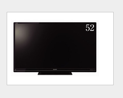 外贸批发供应OEM 液晶电视机 52寸 LCD-52LX640A 3D电视