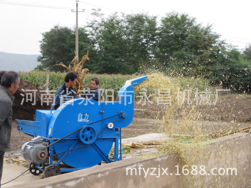 兰州牛羊青饲料切碎机 荥阳新型青贮铡草揉丝