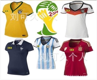 足球服-泰版巴西世界杯巴西德国西班牙阿根廷