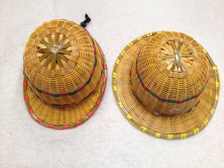 供应竹编安全帽\/夏季透气安全帽\/ 工地竹子藤安