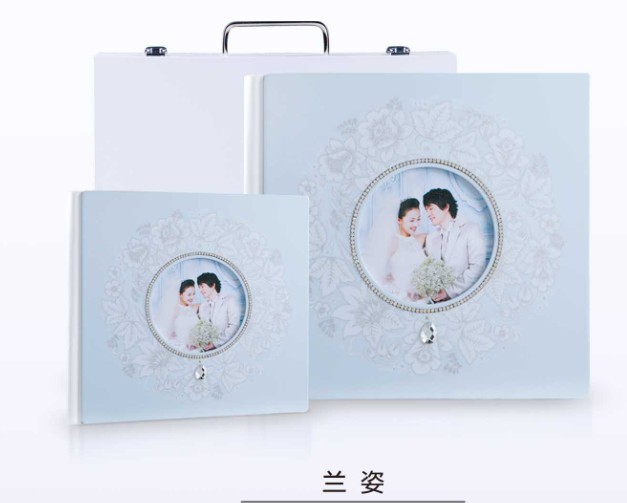 【促销新款婚纱影楼相册批发 结婚相册封面皮