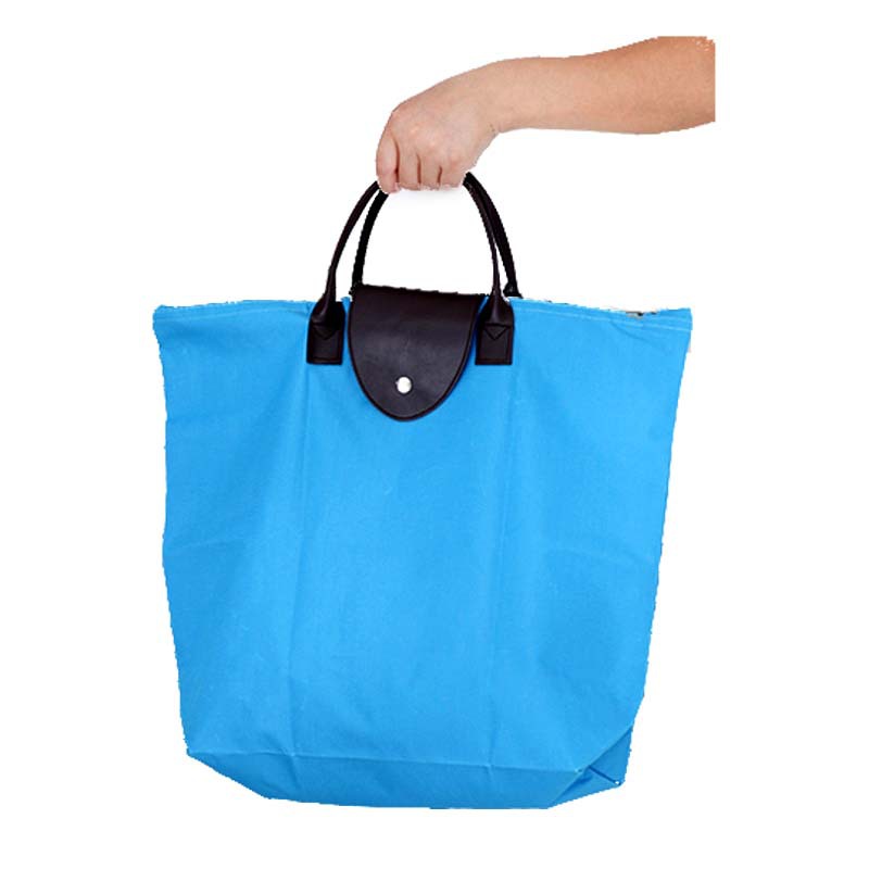 厂家直销 便携式可折叠购物袋 牛津布环保袋 图