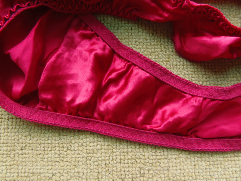 女士<em>内裤</em>-外码百分百纯桑蚕丝<em>真丝女式内裤</em>三