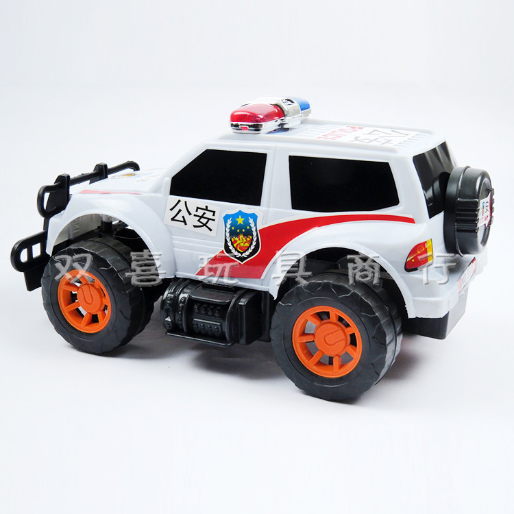 专业批发各种惯性吉普车 警越野车 套圈专用 公安车惯性玩具车