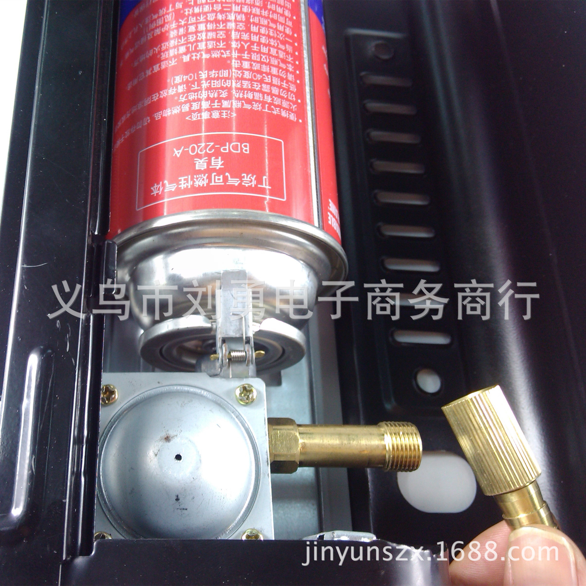 新款便携式户外野营炊具炉具丁烷气罐煤气双用卡式炉