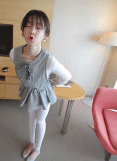 Minsshop 绑带 百搭牛仔<em>马夹</em>背心 <em>123</em># 图片_高