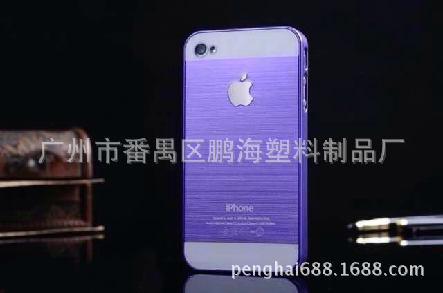 iphone5双色亚克力手机保护壳 防刮花镜面手机