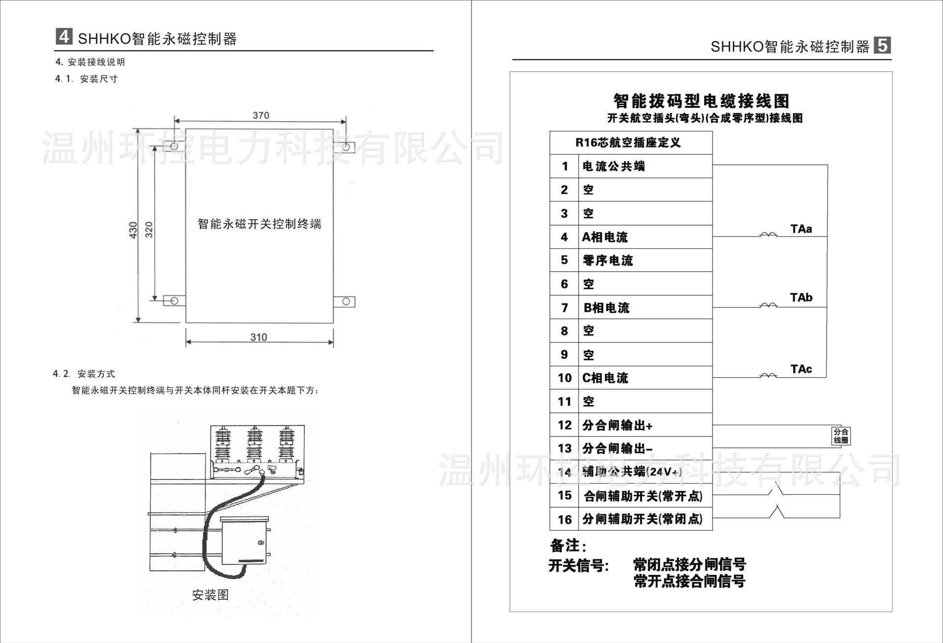 中性  智能永磁開關控制終端（合成）撥碼型-06