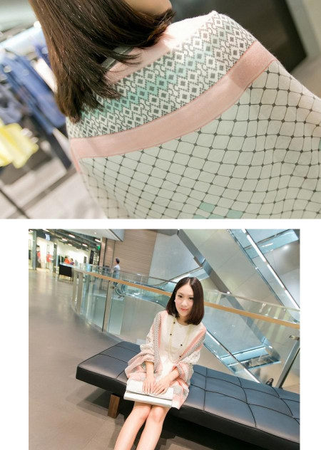 秋冬新款,韓國淑女氣質菱形格子斜紋棉長圍巾,披肩批發