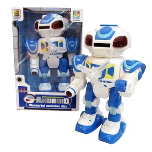 罗本凯特 电动吐弹x5机器人 电动编程儿童动漫模型玩具