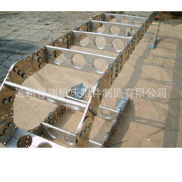 热销耐麿不锈钢拖链 穿线钢制拖链