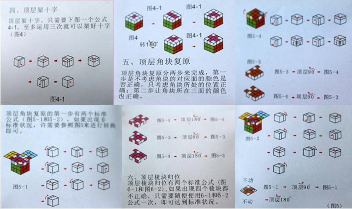 5cm三阶六面智力魔方