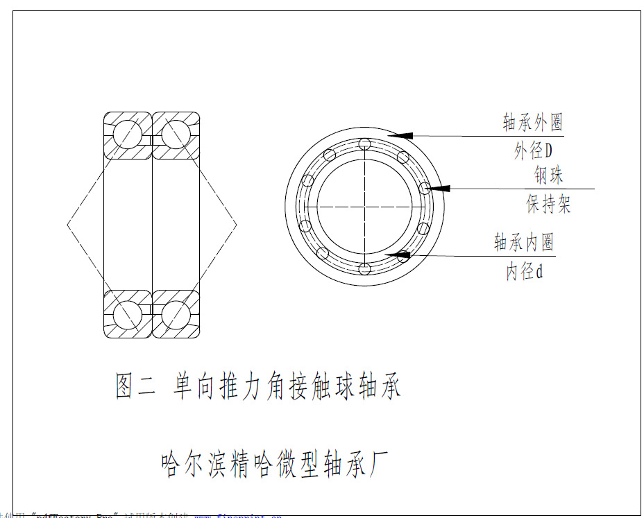 7002cta哈尔滨轴承厂厂家直销角接触轴承