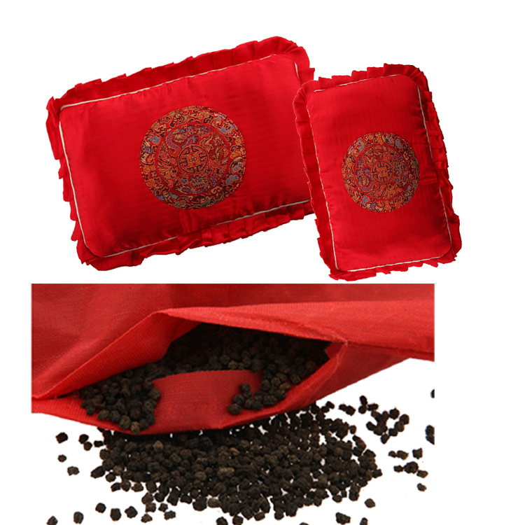 洋乐娃中国红蚕砂枕头‘荞麦皮’决明子枕头诚招网店分销商和山西 图片_高清大图 - 阿里巴巴