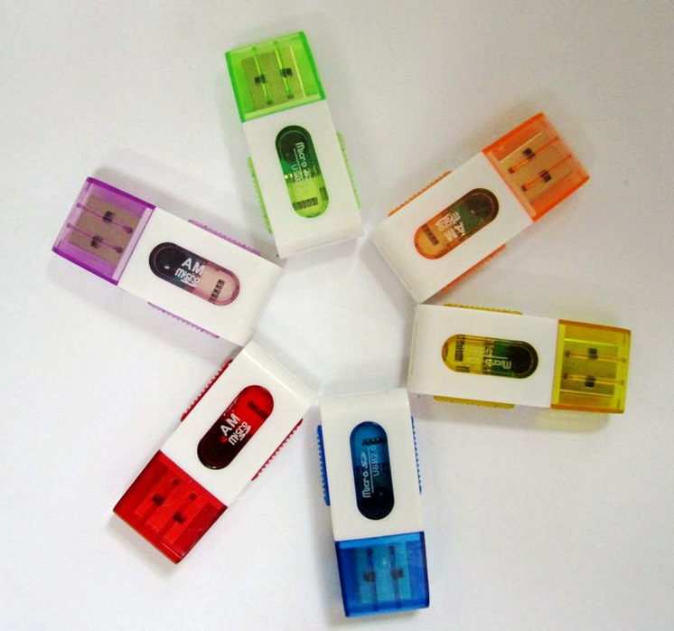 读卡器-读卡器厂家批发【TF蓝精灵读卡器】手