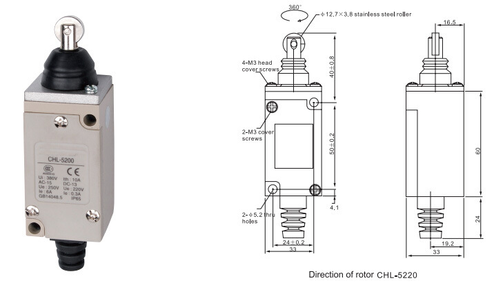 电工电气/开关/行程开关/CHL-5200