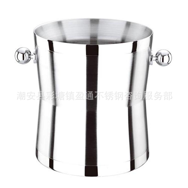 不锈钢西式香槟桶(双层保温)x500