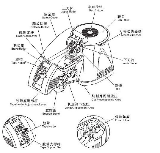 自动胶纸切割机rt-3700 自动胶纸切割机 全自动胶纸切割机