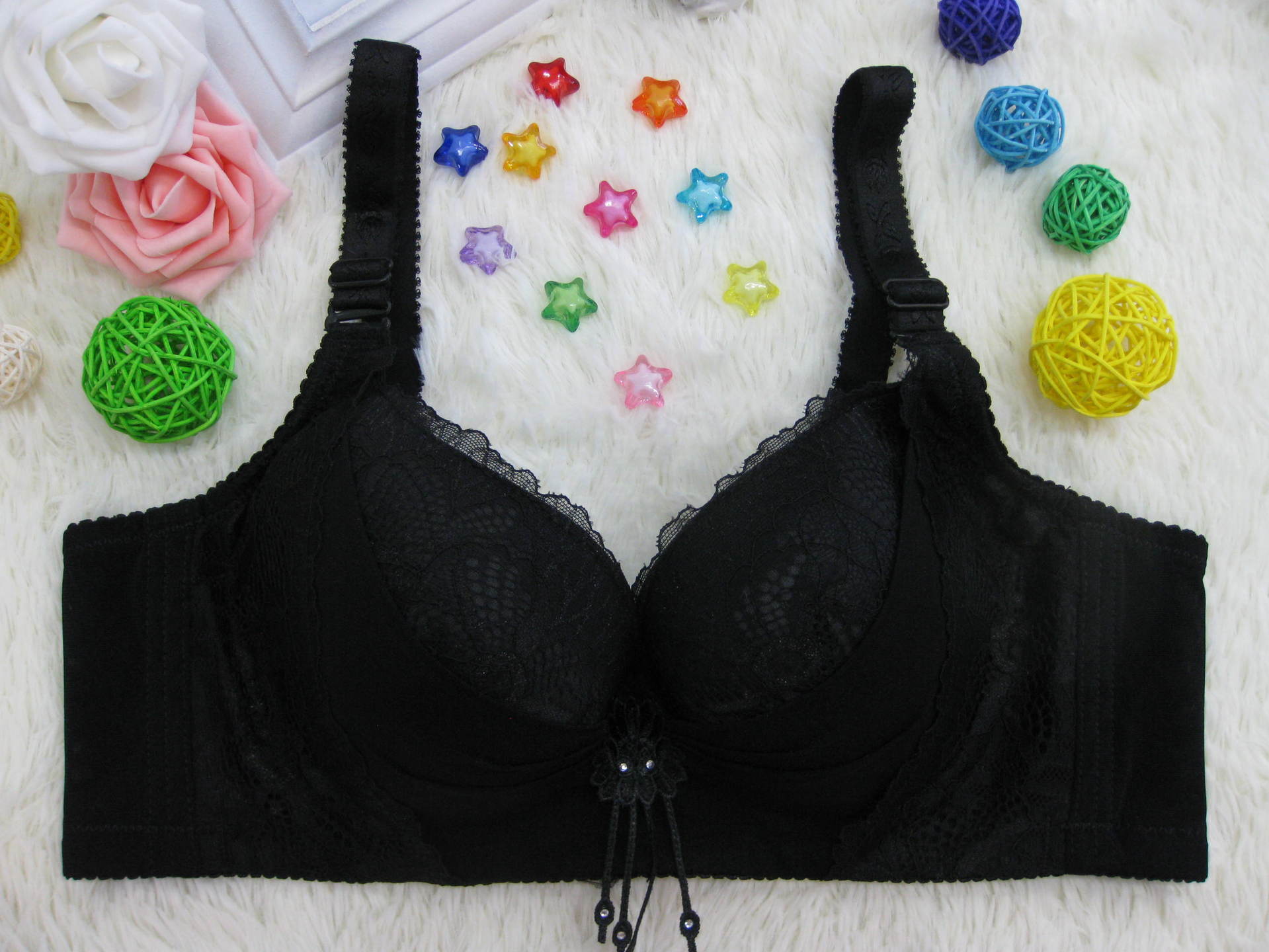 <em>文胸</em>-2014新款时尚女式内衣 蕾丝网纱<em>BC通杯</em>