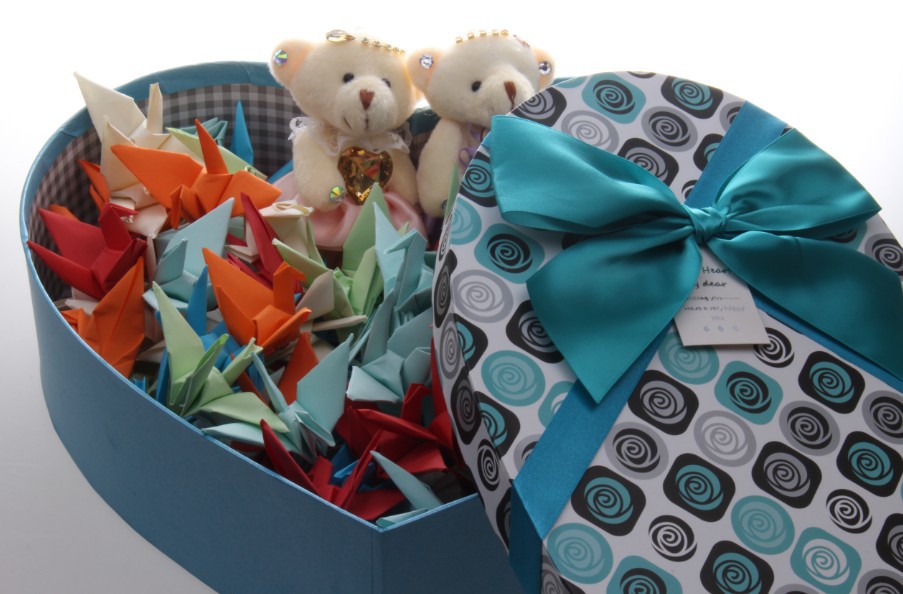 批发<em>千纸鹤</em>成品礼物 101只折好的创意情人节爱