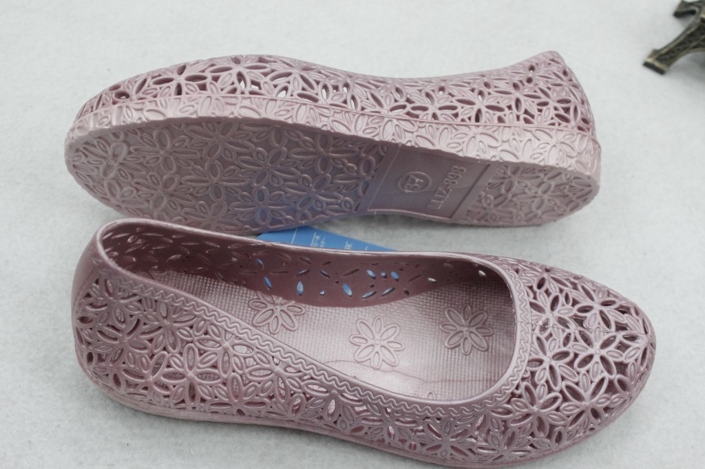 【上海双钱吹气一体女网凉拖休闲 自然 舒适】