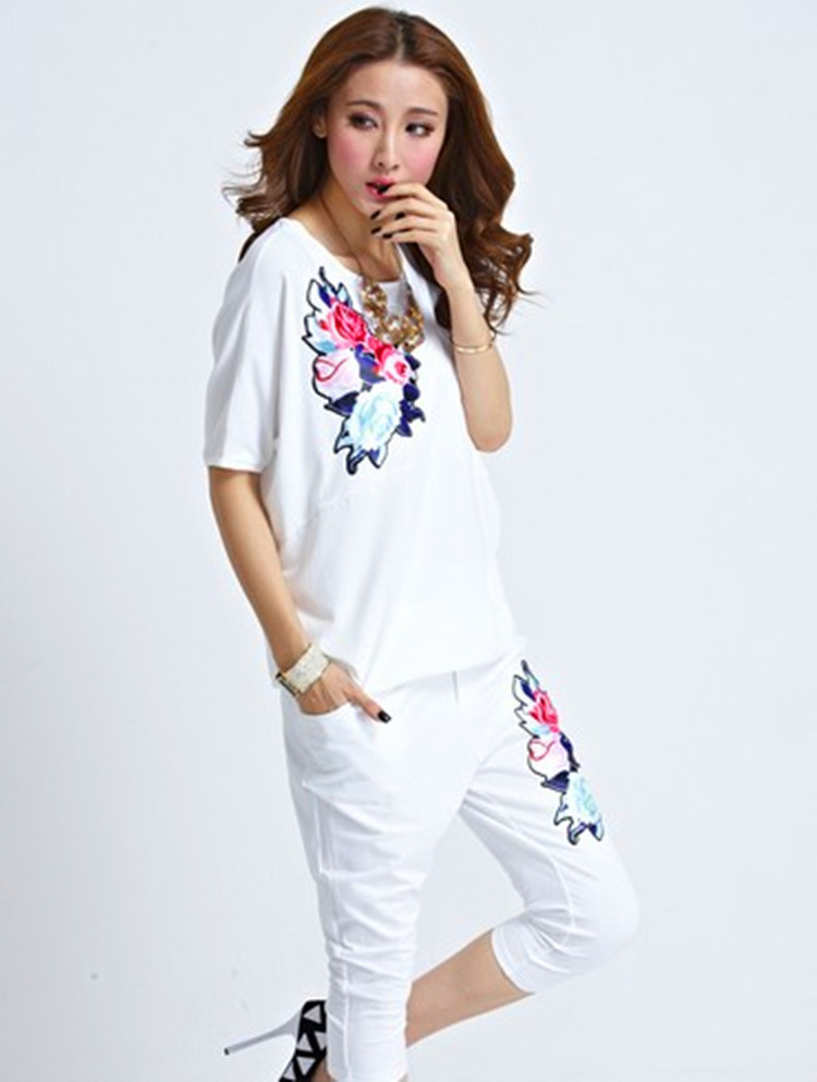 欧洲站2014新款夏<em>女装</em>批发<em>时尚</em>印花宽松<em>潮流</em>