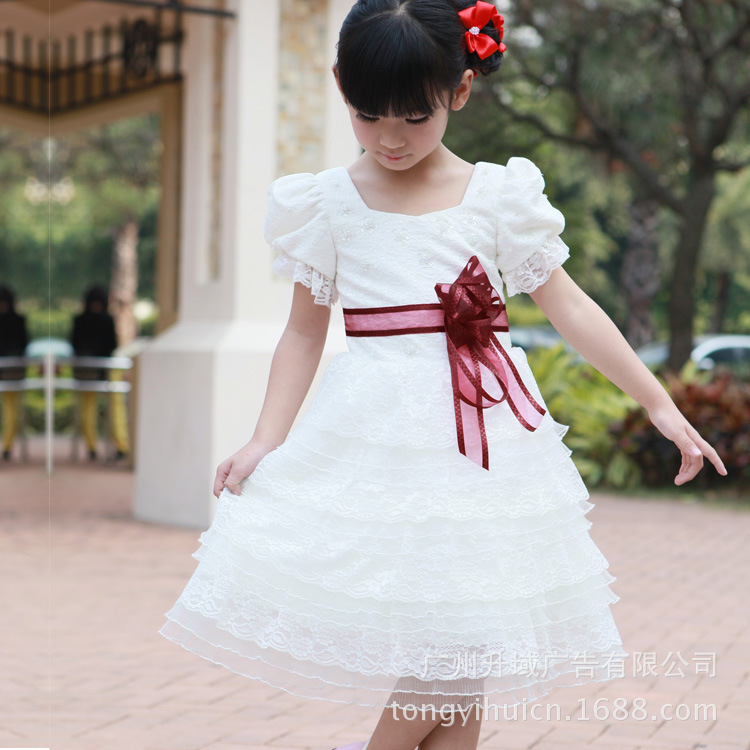 2013新款<em>女童</em>蕾丝<em>礼服裙</em> <em>儿童公主</em>裙 连衣裙演