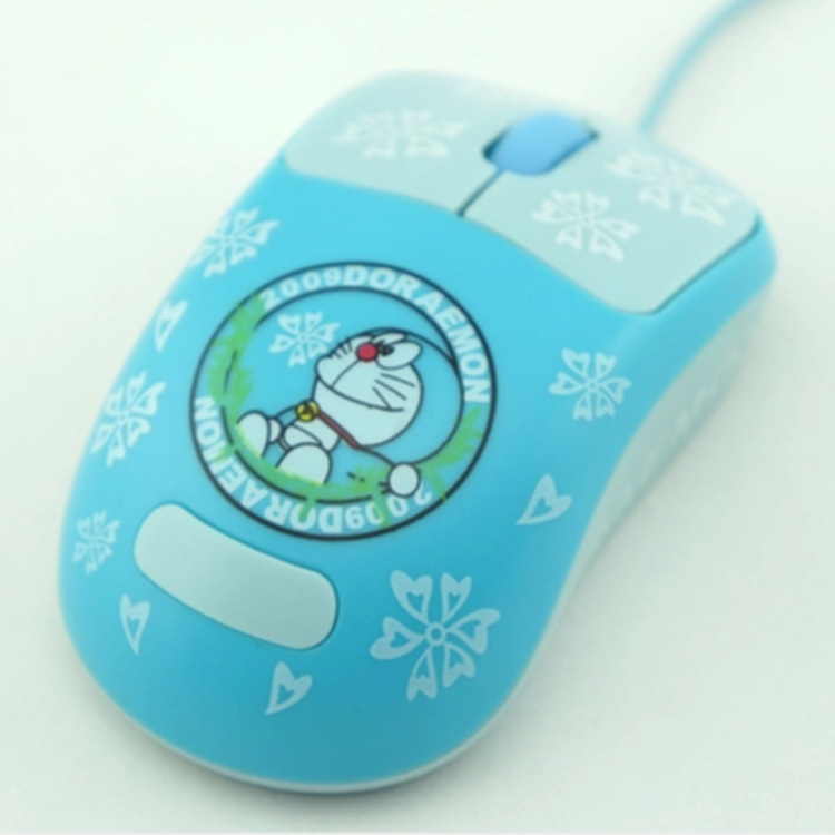 光电鼠标-新品 机器猫光电鼠标卡通创意鼠标U