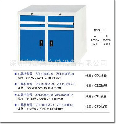 抽屉式工具车、工具柜、带挂板工具车、工具柜