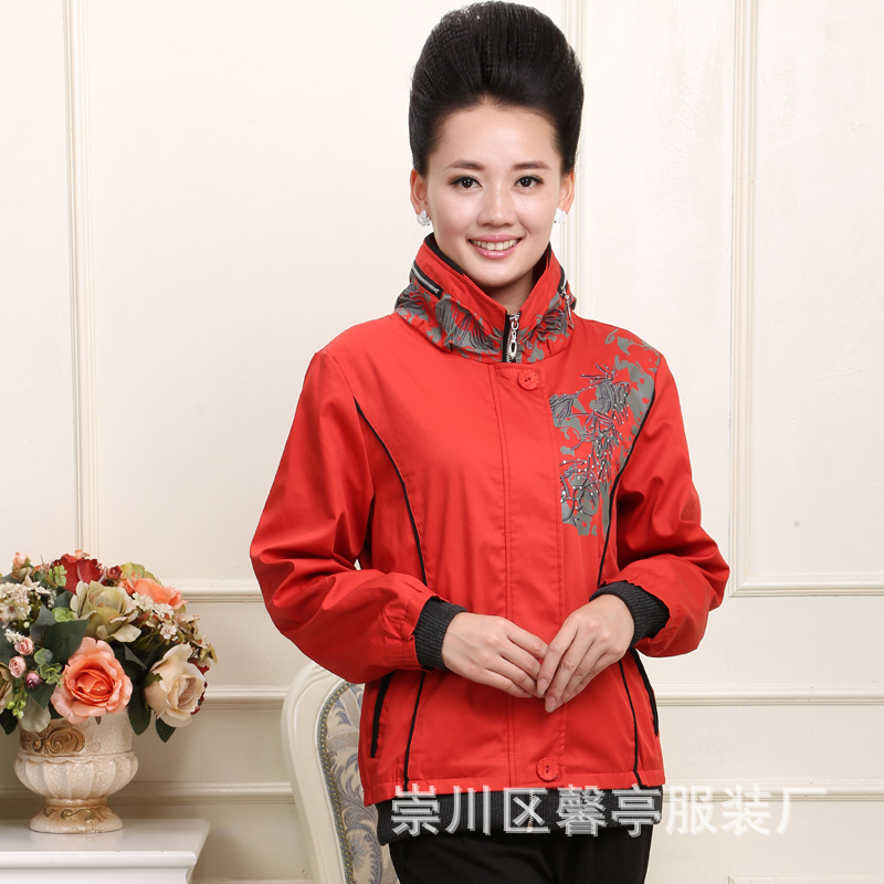 2014中老年新款<em>春装 女式</em>春装夹克衫 - 2014中