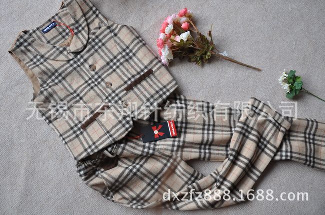 【新款上市 供应春装男童无袖<em>格子马夹</em> <em>马甲</em>裤