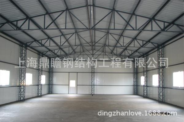 上海鼎瞻钢结构设计安装彩钢板棚,钢结构彩钢