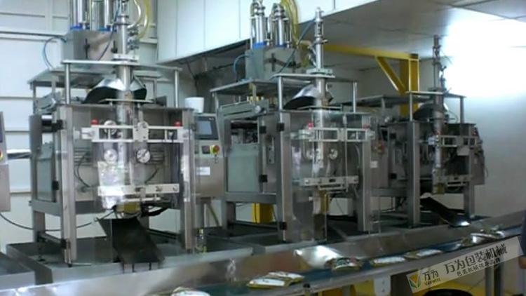 【万为】立式包装机械厂家生产 操作简单 全自动黄小米食品包装机