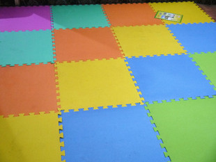 厂家直销eva儿童地垫 环保泡沫地板 拼图爬垫6片装 60x60