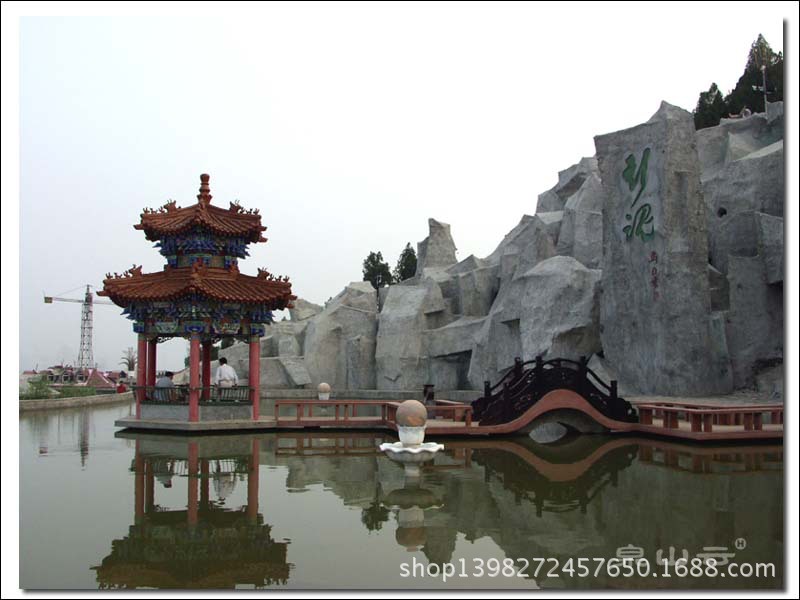 景观工程项目-古建景观-凉亭工程项目尽在阿里室内设计的手v景观图片