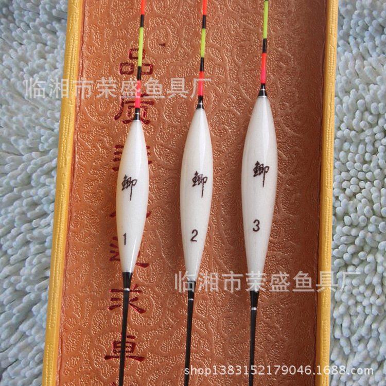 渔漂、浮标-荣盛厂家直销巴杉木鲫鱼漂 浮标渔