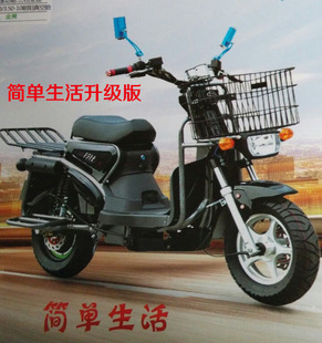 厂家直销简单生活大力神载重王电动车电动货车助力车新款自行车
