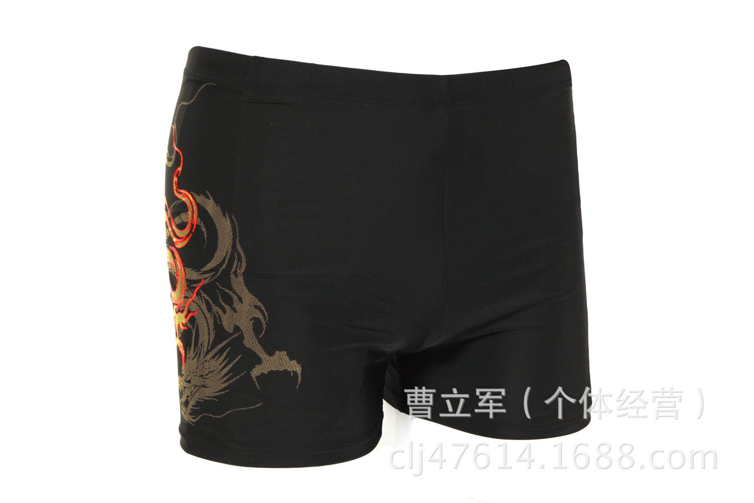 <em>泳裤</em>-2014夏季热卖高<em>弹力泳裤</em> 加肥加大男士游