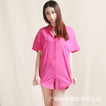 夏季<em>短袖衬衫女</em>_夏季<em>短袖衬衫女</em>批发_夏季短
