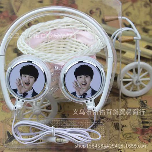 明星头戴式耳机EXOK成员都景秀耳机 DO魔音