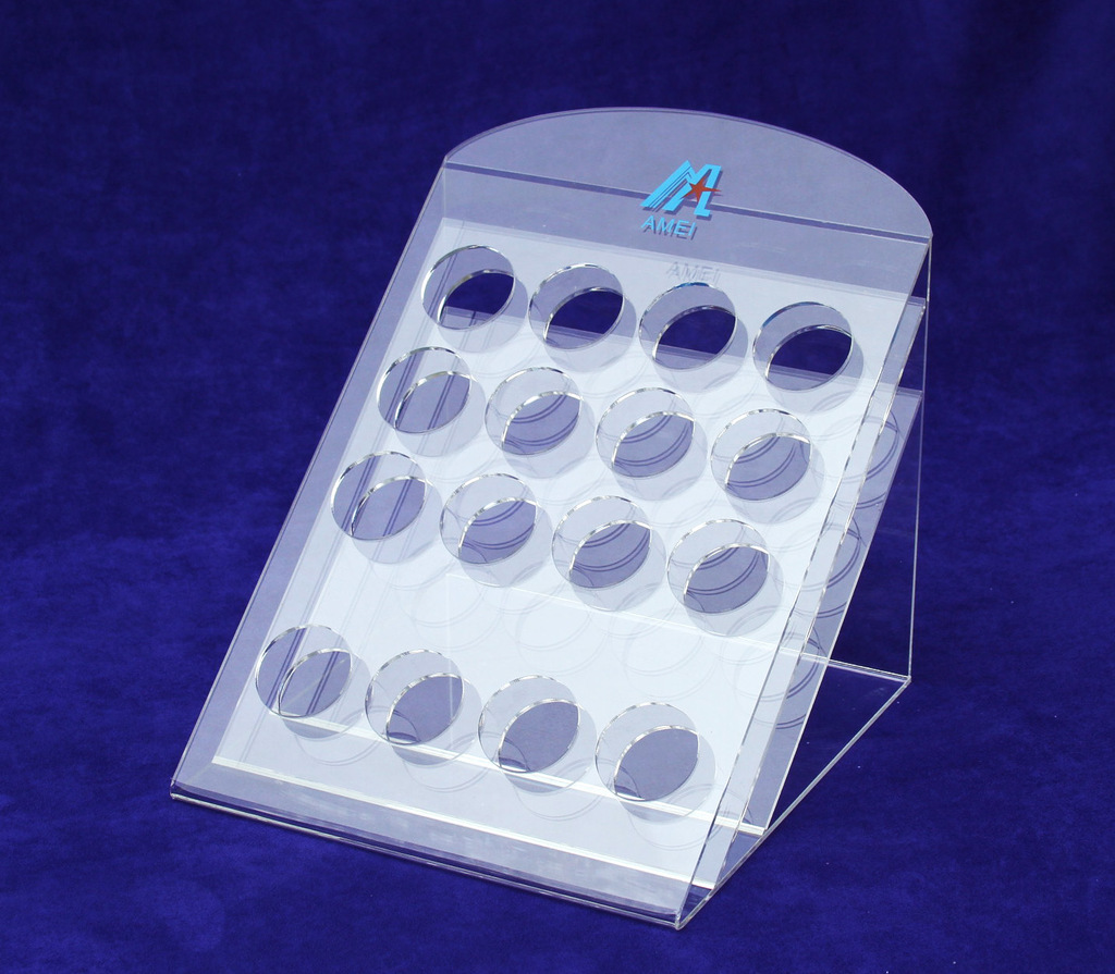 展示牌-横向亚克力强a4纸台签台卡台牌桌牌广