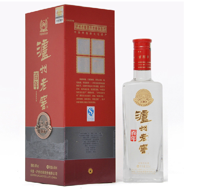 泸州老窖百年52度09a款500ml 高度浓香白酒