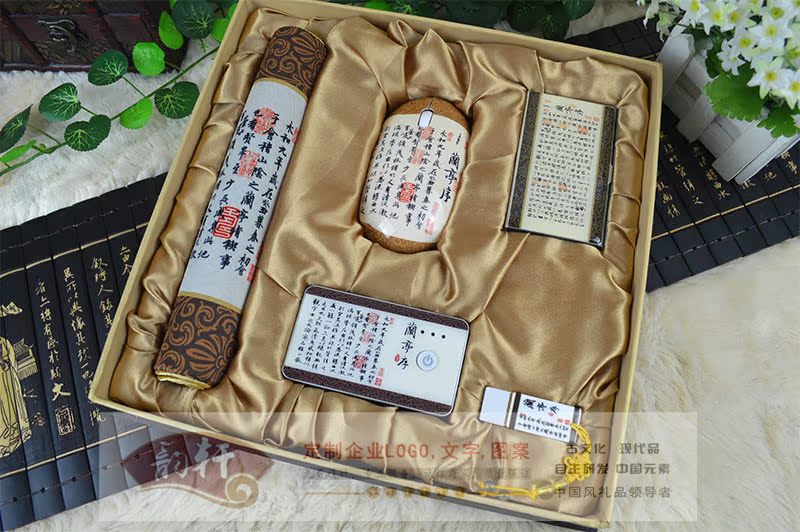 京剧脸谱笔工艺笔老北京特色出国留学商务外事礼品开会赠品送老外
