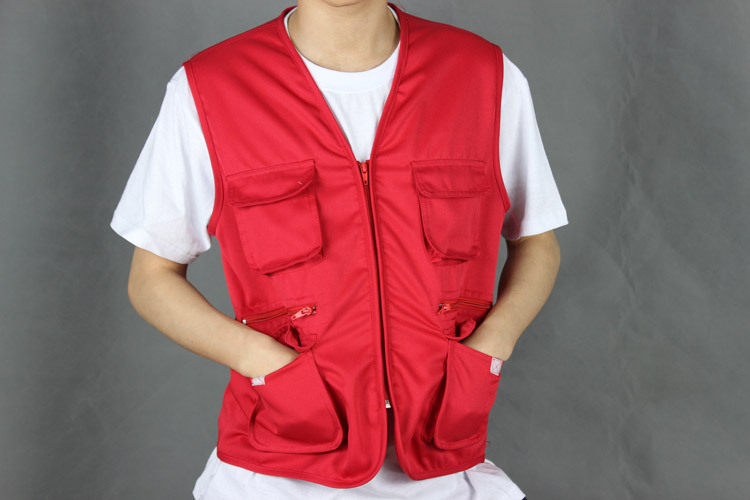 【多功能<em>马甲</em>慈善<em>义工</em>公益活动<em>马甲</em> 男女多兜