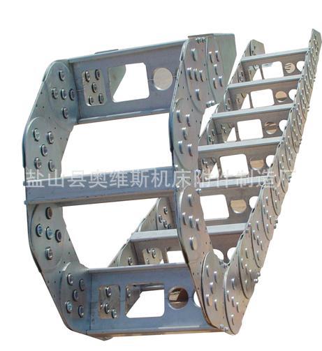 机械电缆保护链 坦克链批发 钢制拖链 工作母机拖链